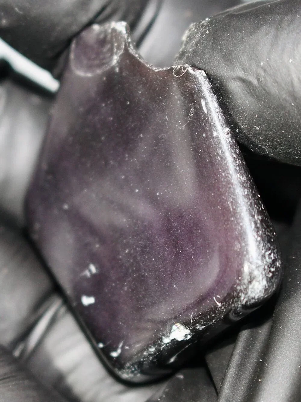 13.1g Old Stock Rainbow Obsidian Polished Davis Creek California Rare Stone Rock